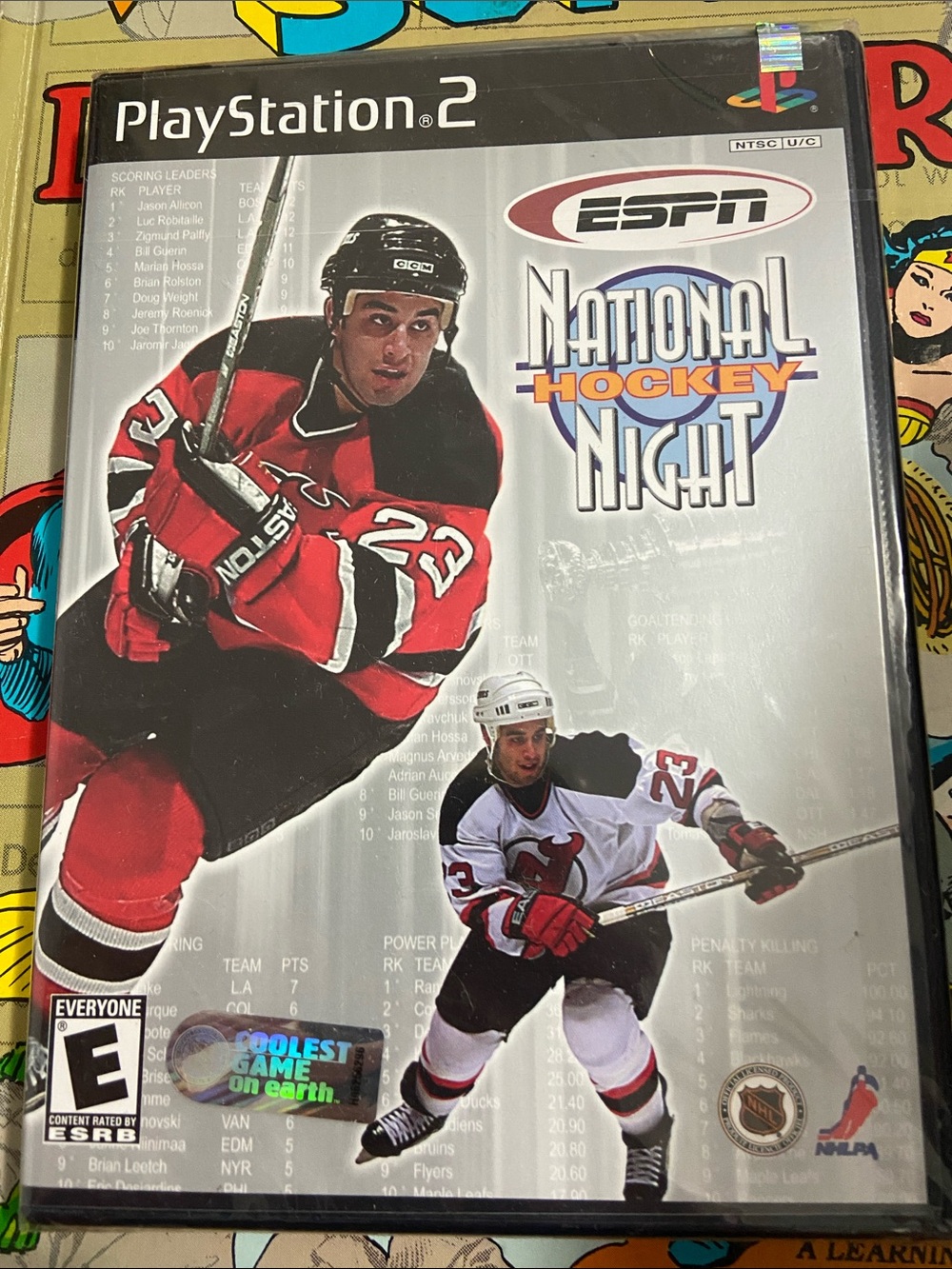 ESPN National Hockey Night NEW SEALED (Sony PlayStation 2/PS2, 2001)
